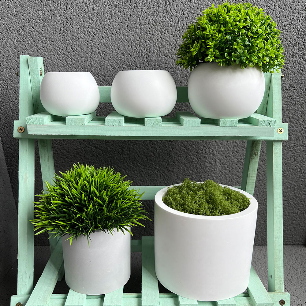 Potsticker Mold - Spherical Plant Pot Concrete Silicone Mold