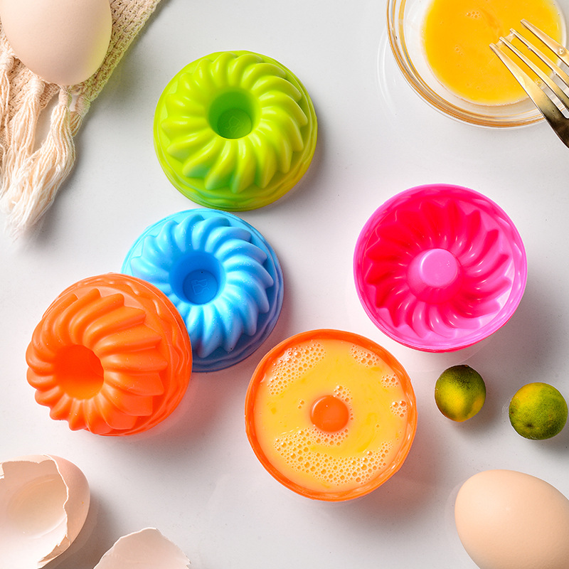 Spiral Silicone Muffin Cups Pu - Donut Mold Silicone 评论和价格