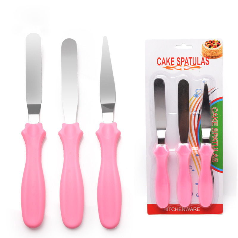 3Pcs/Set Cake Spatula Butter I - Okonomiyaki Spatula 评论和价格