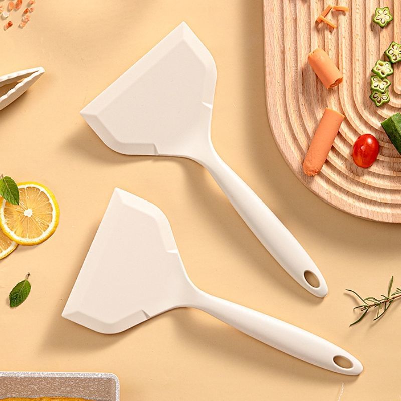 1pc Silicone Heat Resistant Sp - Okonomiyaki Spatula 评论和价格
