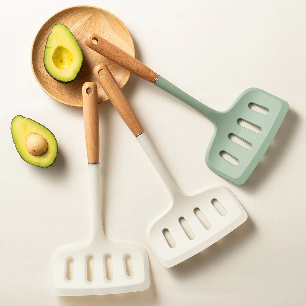 1Pcs Silicone Spatula Wide Mou - Okonomiyaki Spatula 评论和价格
