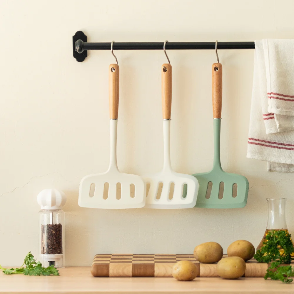 1Pcs Silicone Spatula Wide Mou - Okonomiyaki Spatula 评论和价格