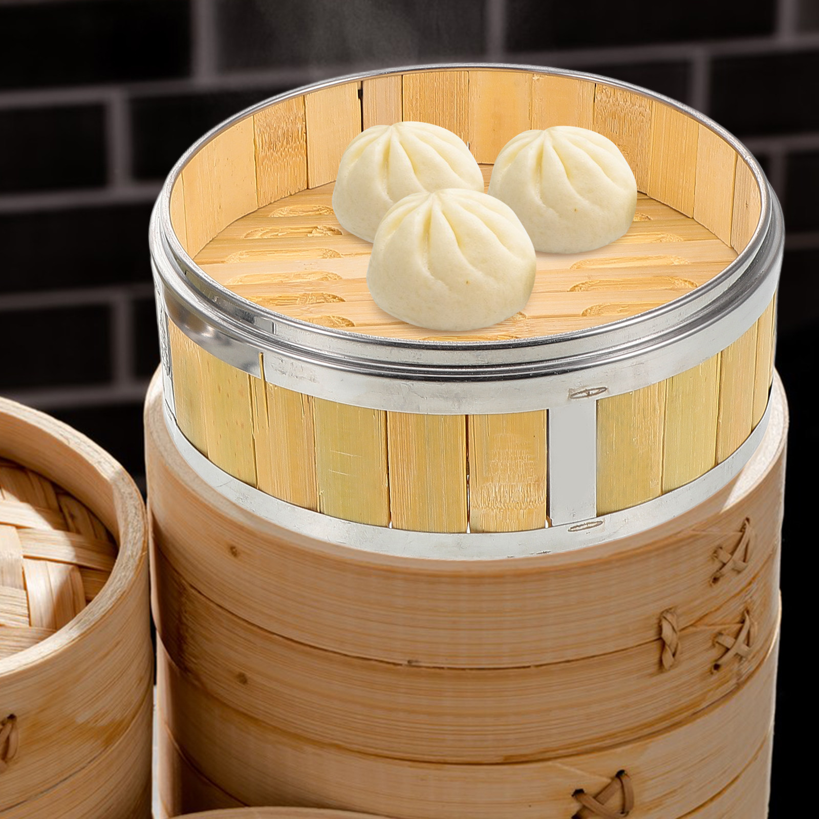 Traditional Bamboo Steamer Bas - Bao Steamer Bamboo 评论和价格
