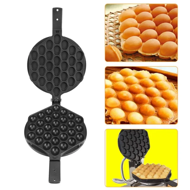QQ Egg Puff Maker Home LPG Gas - Egg Waffle Pan 评论和价格